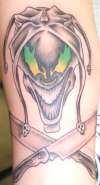 Wicked Jester tattoo