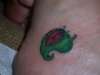 lady bug tattoo