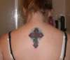 cross healed tattoo