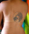 Earth tattoo