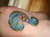 My foot tattoo