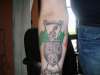 Irish family crest tattoo