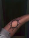 Chad's Godsmack Sun tattoo
