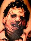 Leatherface tattoo