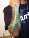 bio sleeve still in progress tattoo