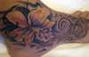 Foot close up tattoo