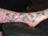 Ivy on my foot tattoo