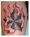 smoke star tattoo