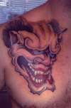 mask tattoo