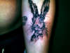 Hare Portrait tattoo