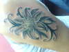 B&G Flower tattoo