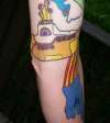yellow submarine tattoo