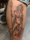 Evil Warrior tattoo
