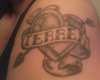 Soulmate Heart tattoo