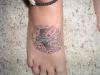 right foot tattoo