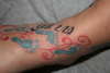 Foot tat tattoo