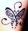 maori butterfly tattoo