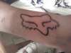 tyler's fox racing ink. tattoo
