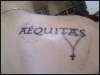 Aequitas- Right Shoulder tattoo