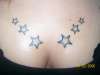 Gina's Stars tattoo