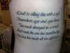 "The Road Less Travelled"- Poem by Robert Frost tattoo