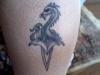 Dragon Dagger tattoo