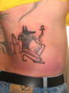 Anubis tattoo