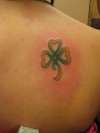 Celtic Clover tattoo
