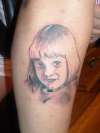 My little girl tattoo