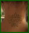 The Triforce tattoo