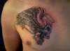biker skull tattoo