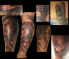 collage tattoo