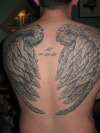 My First Flight - Wings tattoo
