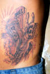 crucifixcion tattoo
