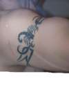 Tribal Scorpion tattoo