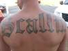 last name tattoo