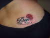 name with rose tattoo
