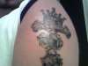 Cross tattoo