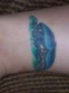 My wifes whale - ankle tattoo