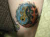 ying yang...fire and water tattoo