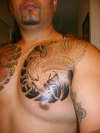 JAPANESE PHOENIX IN PROGRESS HUNG TATTO PARLOR tattoo