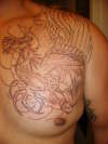 japanese phoenix work in progress hungs tatto parlor tattoo