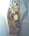 1/2 sleeve cover up session 2 tattoo
