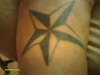 1st tattoo nautical star