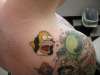 Homer Simpson tattoo