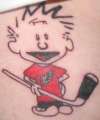 Calvin tattoo