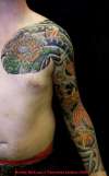 jap sleeve  all freehand tattoo