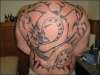 tribal dragon tattoo