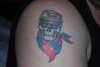 Confederate soldier tattoo