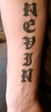 Nevin tattoo